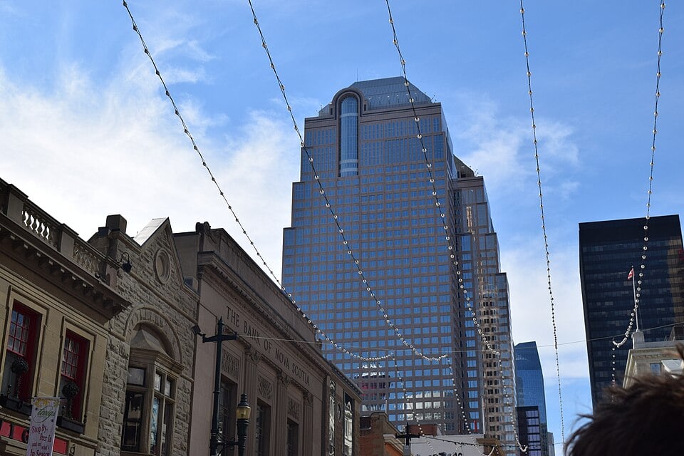 Photograph of the Calgary skyline